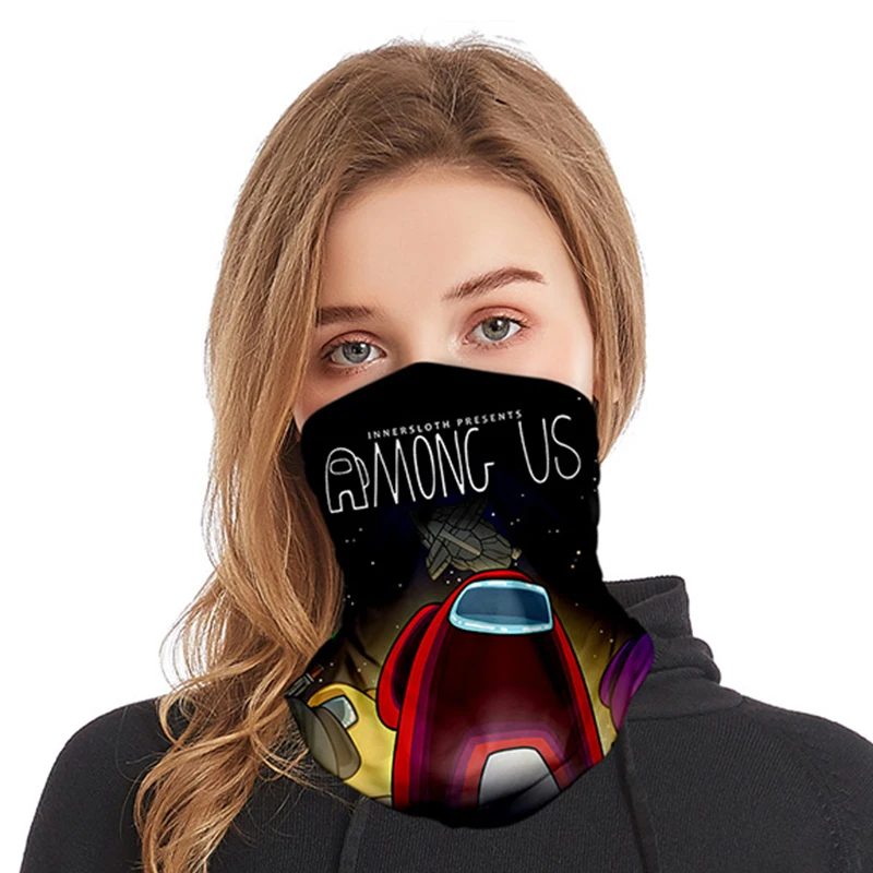 

Impostor Multifunctional Adult Mask Face-mask Printing Sunscreen Sports Mask Outdoor Riding Magic Headscarf Christmas Goods Toy