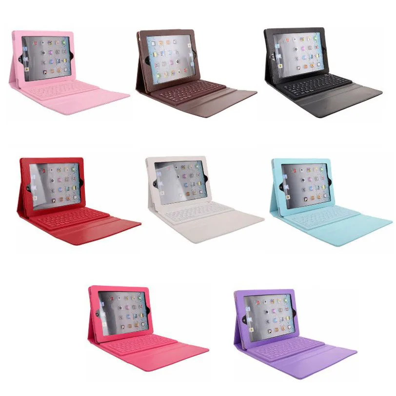 Планшет клавиатура чехол для iPad Pro 9 7 дюйма бизнес чистый цвет кожа женщин