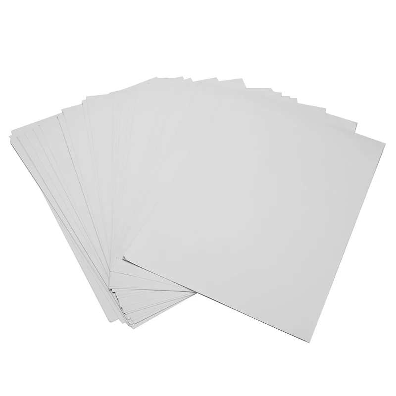 100 листов/партия самоклеящиеся глянцевые и матовые крафт наклейки для лазерного