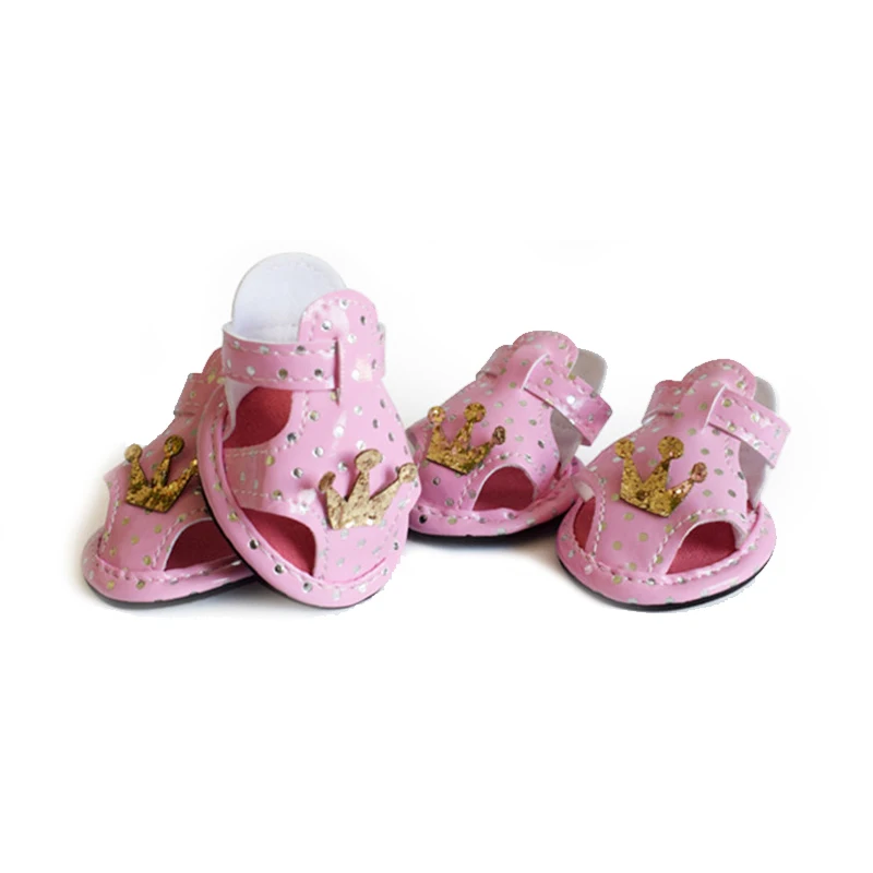 Обувь для собак кошек Повседневная нескользящая обувь домашних питомцев с