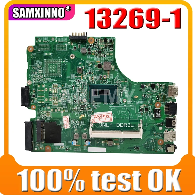 13269 1 ПРБ. FX3MC REV:A00 для Dell Inspiron 15 3442 3542 3443 3543 5748 Материнская плата ноутбука CN 0HRG70 2957U