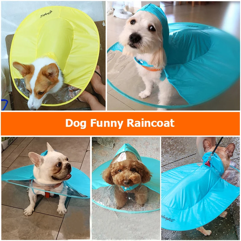 Складной Французский бульдог НЛО плащ Одежда для собак маленьких чихуахуа