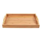 Новые Деревянные Подносы разных размеров для подачи чая и завтрака, поднос из простого дерева для чая, блюдо для фруктов или тарелка для кондитерских изделий