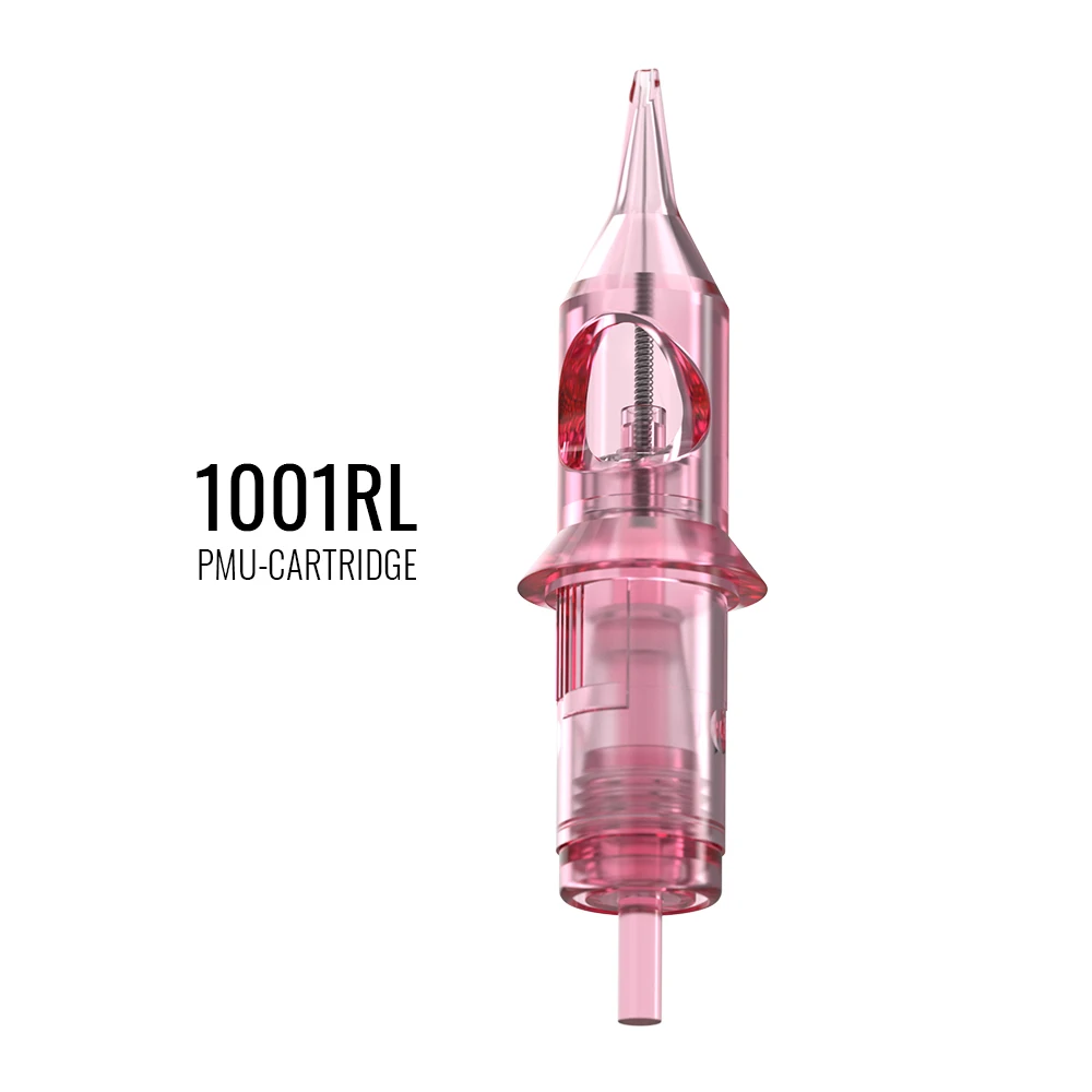 Stigma Tattoo Needles Makeup Cartridge for Tattoos Pen Gun Machines Disposable 0.30MM Pink Sterilized Safe Single | Красота и