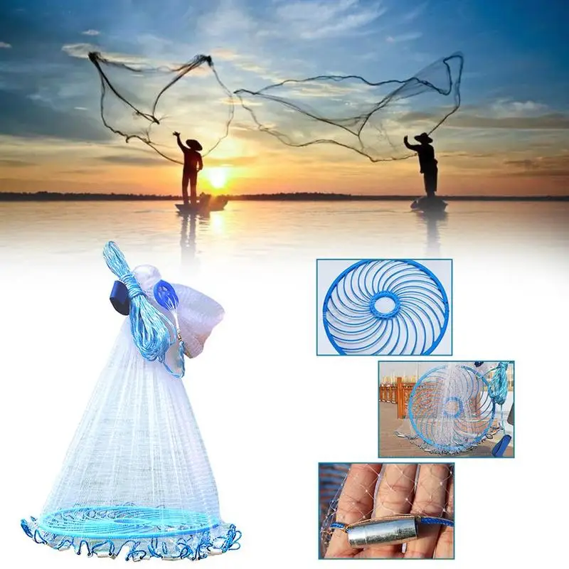 Ручная сеть Накидная в американском стиле рыболовная уличная | Спорт и