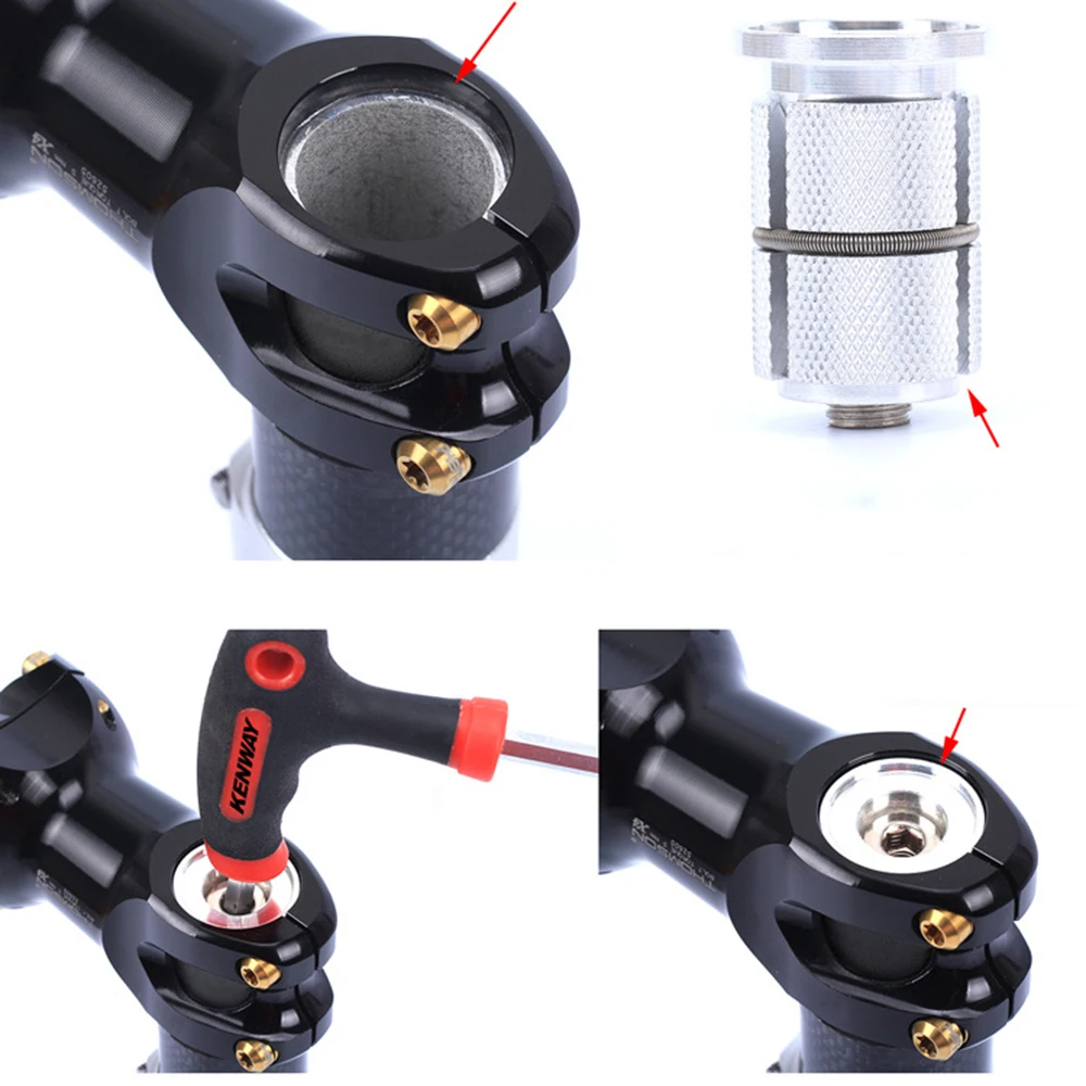 Велосипед ШТОК вилки 1-1/8 &quot(28 6 мм) гарнитура стволовых Топ Кепки углерода сжатия