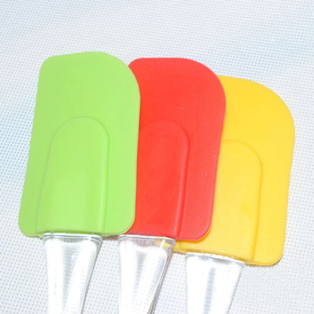 

Heat-resistant shovels High-temperature food-grade silicone scraper Cake scraper baking cream knife brush kitchen cooking shovel