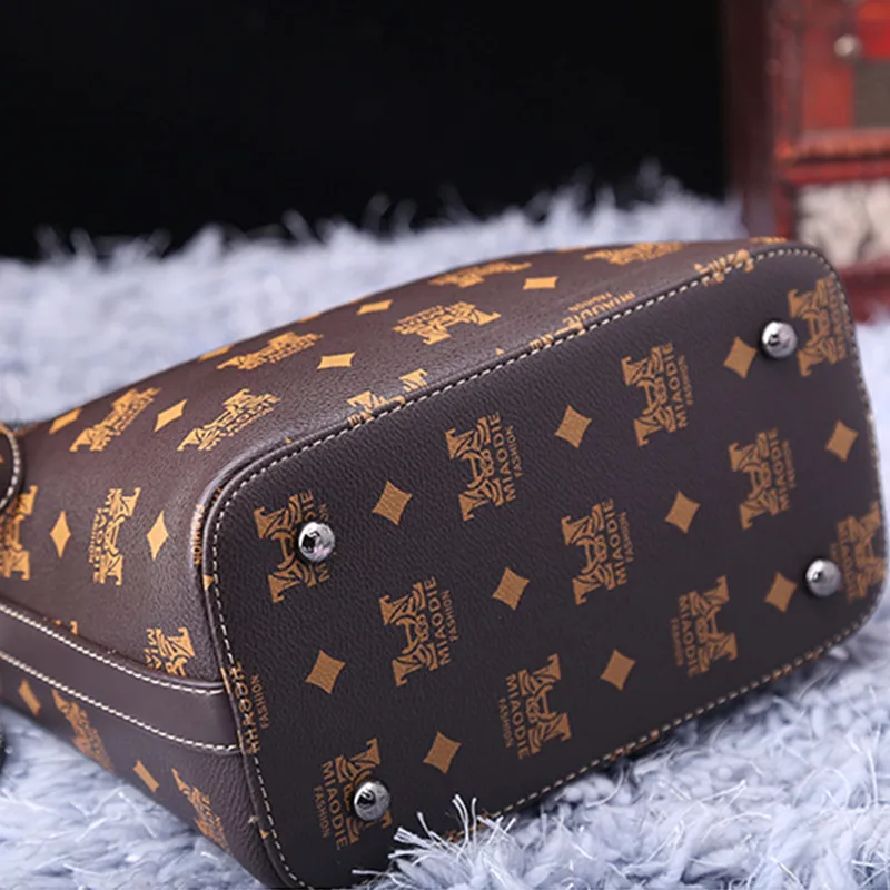 

Genuine Leather Handbags 2021 New Fashion Retro Cowhide All-match Large-capacity Shoulder Messenger Bag Purses and Handbags Sac