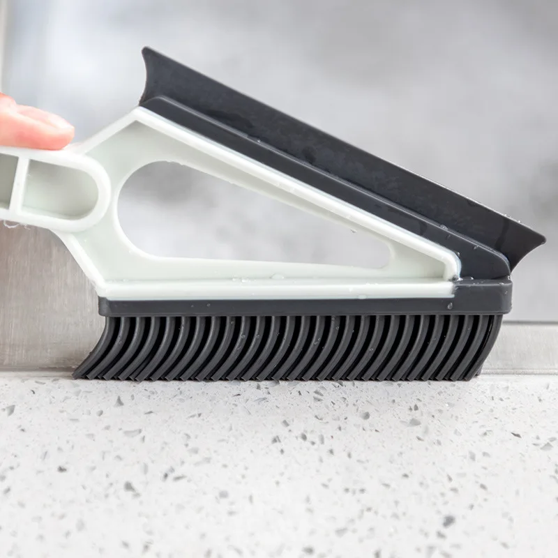 Two-in-one Window Cleaner Kitchen Glass Gap Double Head Cleaning Brush Household Wiper Tool | Дом и сад