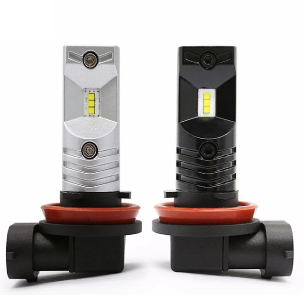 

2Pcs H8 H11 Led HB4 9006 HB3 9005 Fog Lights Bulb 6000LM 6000K White Car Driving Daytime Running Lamp Auto Leds Light 12V 24V