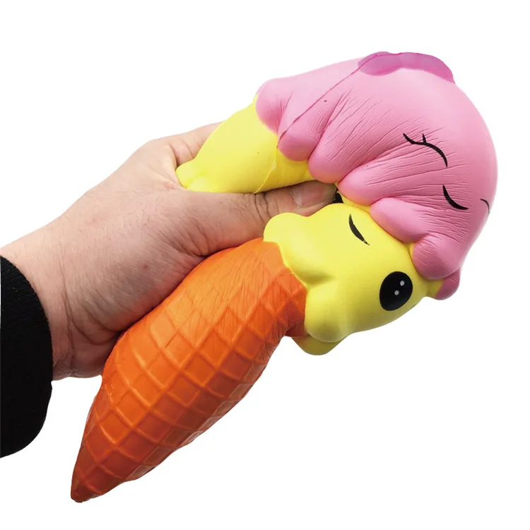 

Soft Slow Rising Squishy Toys Big Jumbo Ice cream Tone Icecream 18CM 22CM Food Squishy Toys With Good Smell Scented