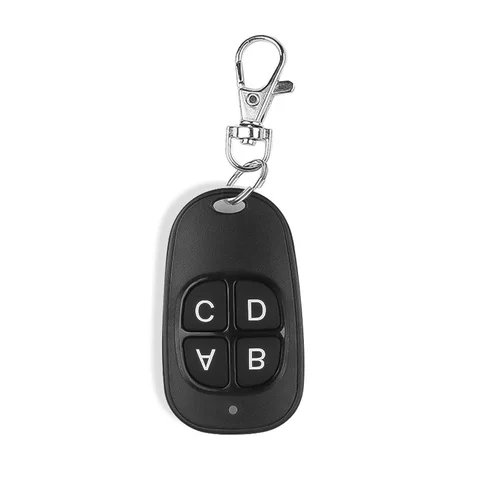 kebidu 4 Button Gate Garage Door Opener Remote Control 433MHZ Copy remote High sensitivity Wide Range Effectiveness
