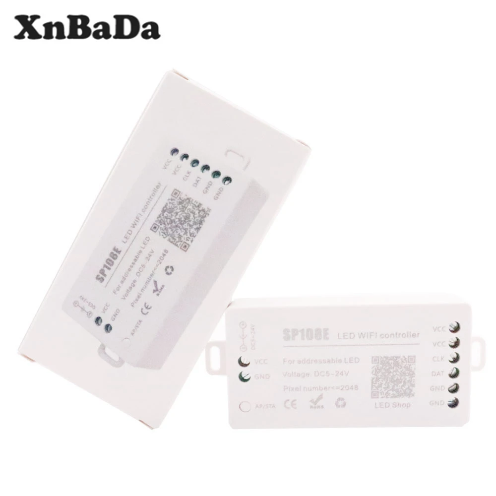 SP108E Wifi Magic Control ler WS2812B WS2811 WS2813 и т. Д. Модуль светодиодной ленты умное приложение