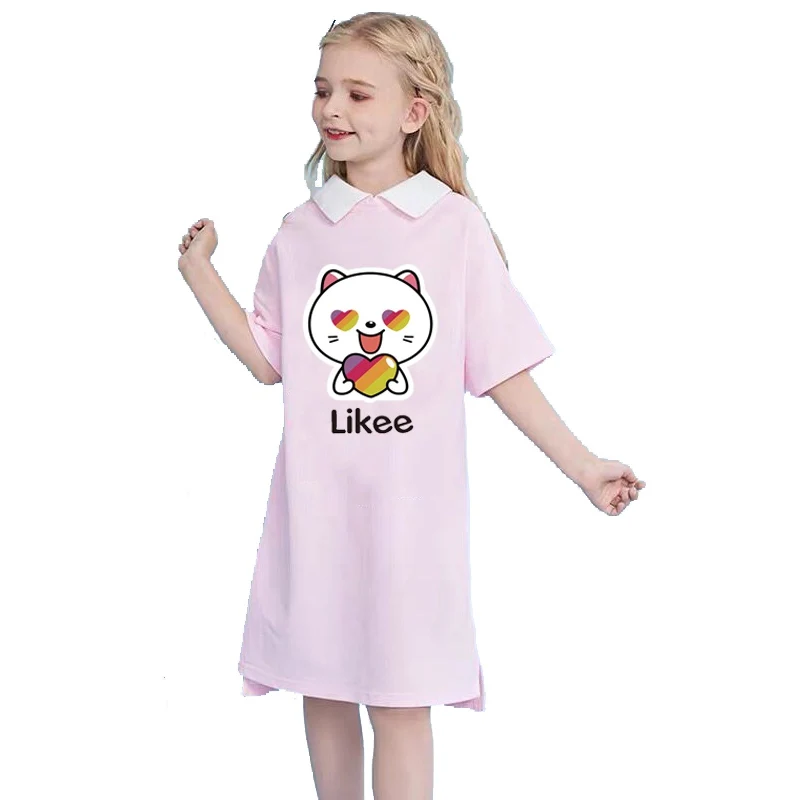 Likee Cat термо-Стикеры для одежды Iron On Transfer значки патчи Мультяшные Переводные