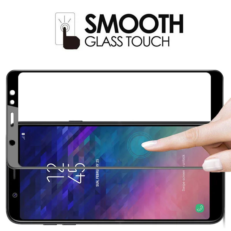Защитное стекло для Samsung закаленное a5 a6 a7 a8 Plus a9 5a 7a 8a | Мобильные телефоны и