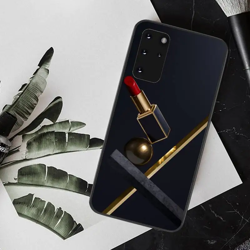 PENGHUWAN красивый макияж помада ТПУ Мягкий силиконовый чехол для телефона Samsung S20 plus