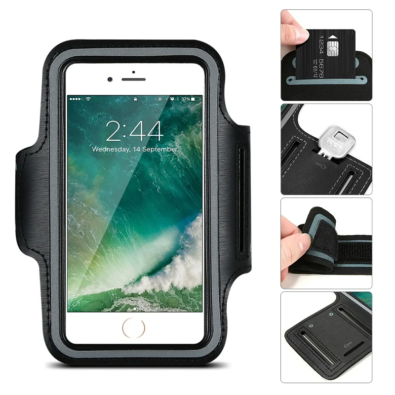 Sports Holder for Phone Case for Running Bracelet Bag Case On Hand for iPhone 11 12 Pro XS Max XS XR X 8 7 6 Plus 5s 5 SE 2020