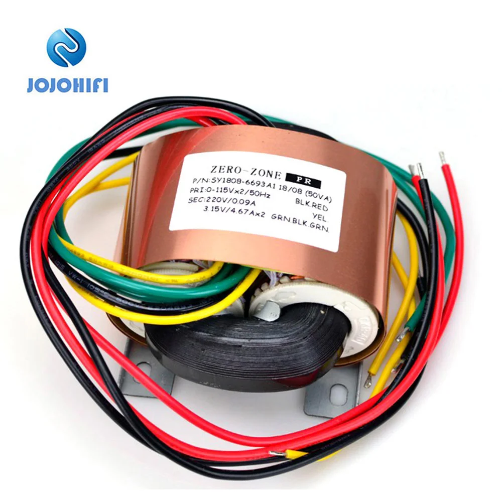 Трансформатор типа R 50VA для платы предварительного усилителя желчной трубки PRT11A