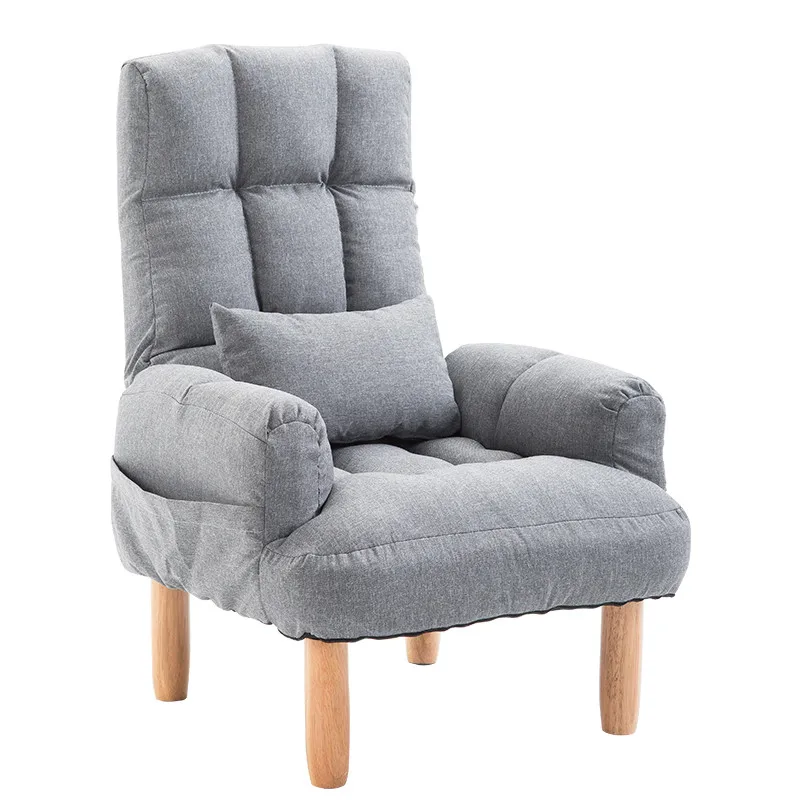 

Регулируемая спинка, диван для гостиной, мебель из ткани, складной стул для ленивых, многофункциональный футон, Япония