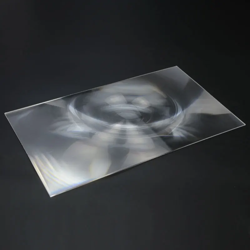1pcs 400x300mm Optical PMMA Plastic Projector Solar Fresnel Lens Focal Length 510mm Plane Magnifier concentrator | Инструменты