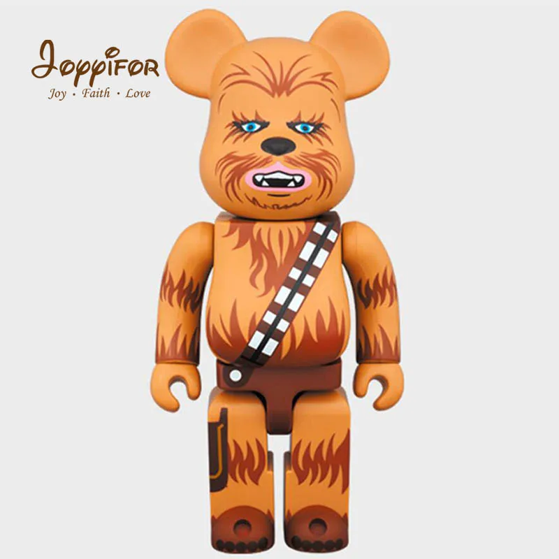 11 дюймов 400% Bearbricklys фигурки блок Медведь ПВХ прыгающий вампир Babybear Куклы Коллекционные модели игрушки для детей друзей