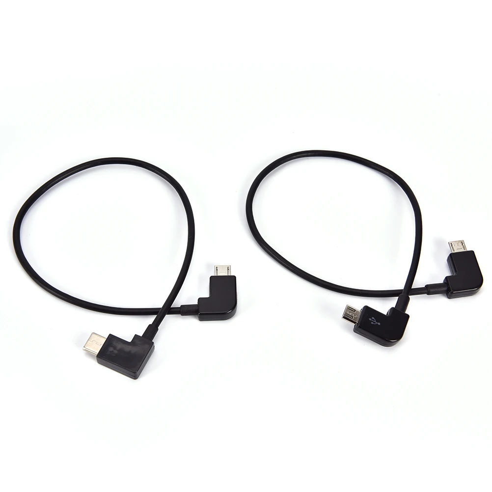 1 шт. Micro USB Type C кабель для передачи данных 90 градусов OTG Шнур портативного