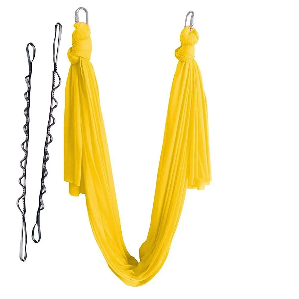 

Elastic 5m aerial yoga hammock swing full set of the latest multi-functional anti-gravity yoga belt yoga training sports carbine
