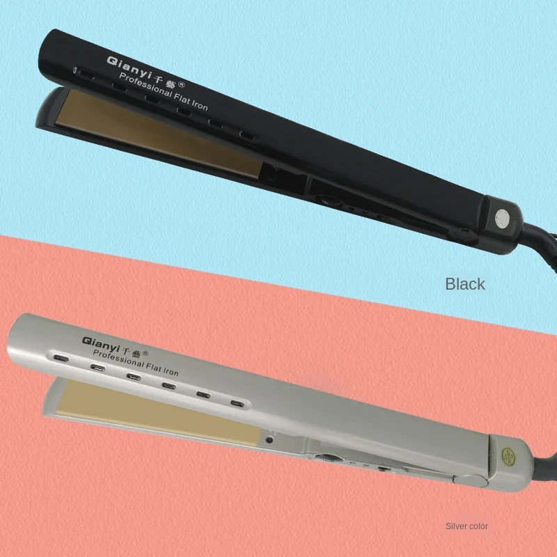 

Professional 1041 Hair straightener and curler combo Wet and dry Negative ion splint Fast Warm-up Crimper styling tools