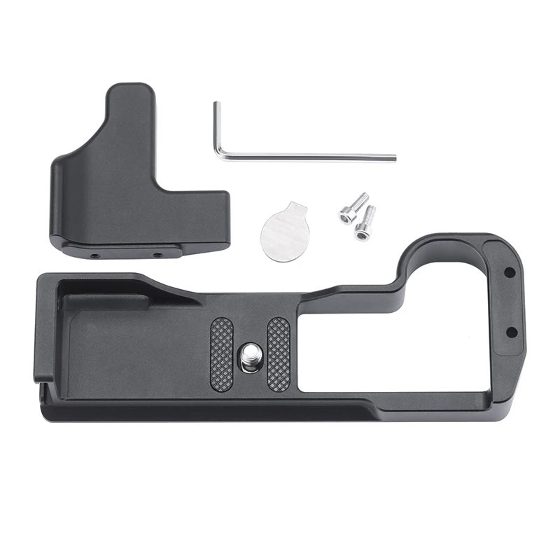 UURig R029 Quick Release L Plate Microphone Extension Bracket for Canon M6 Mark Ⅱ DSLR Camera Cold Shoe Mount LED Light Mic |