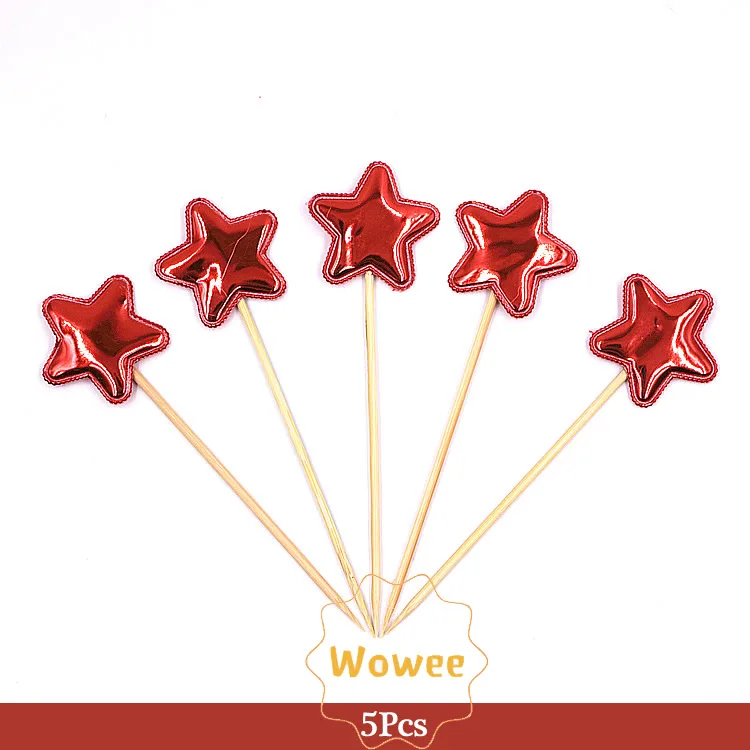 cake topper 5pcs Lightning McQueen/принадлежности для тематической вечеринки с машинками, комплект для детской тематики, дня рождения, вечеринки, украшения, семейные вечерние принадлежности для душа - Цвет: cake topper 5pcs