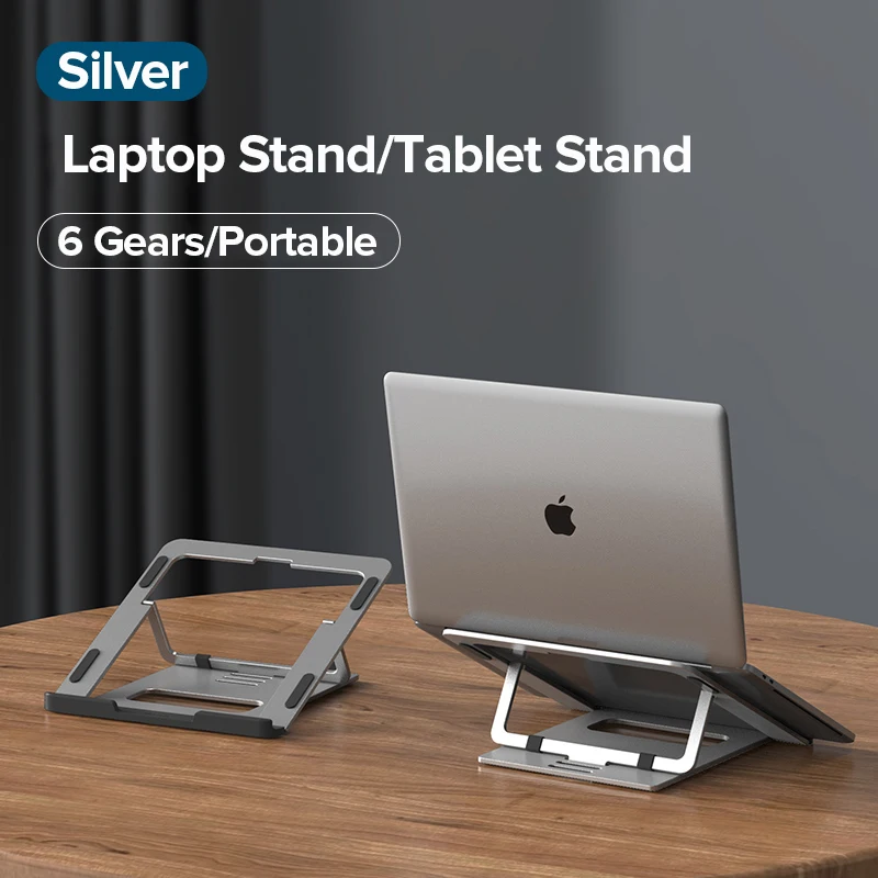 

Laptop Stand Holder Portable Foldable Alumium Alloy Notebook PC Support For Macbook Air Pro 7-15.6inch Computer