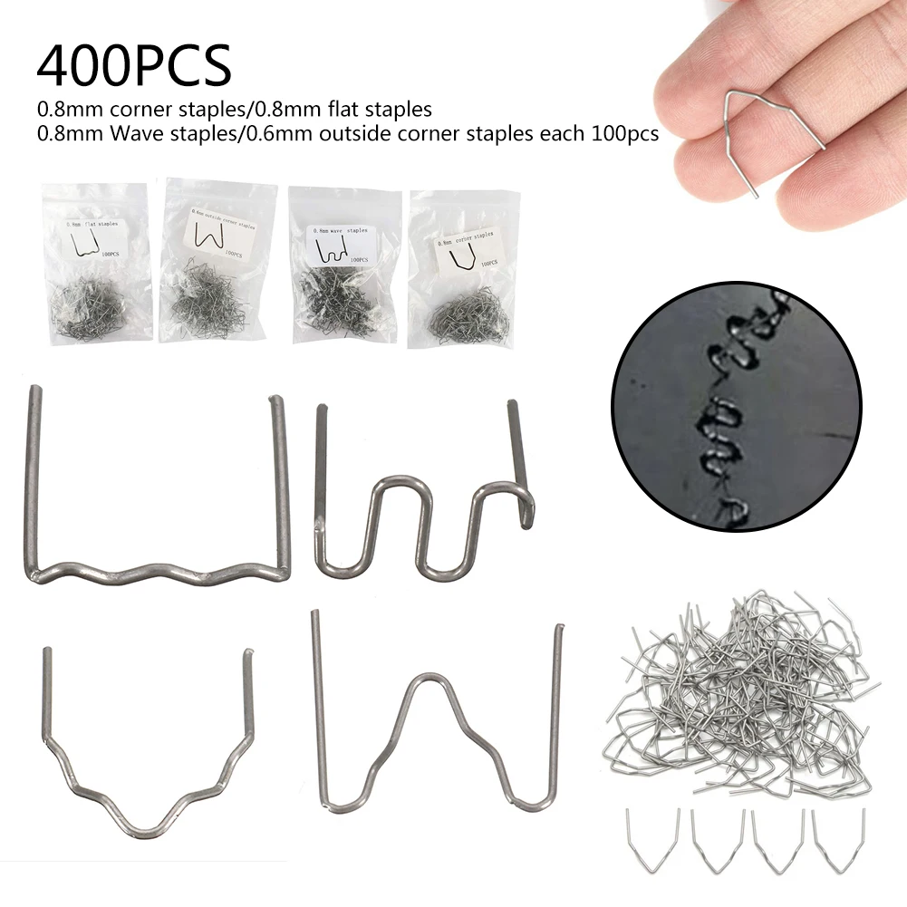 

Hot Staples For Car Bumper Fender Welder Stapler Plastic Repair Kit Welding Use