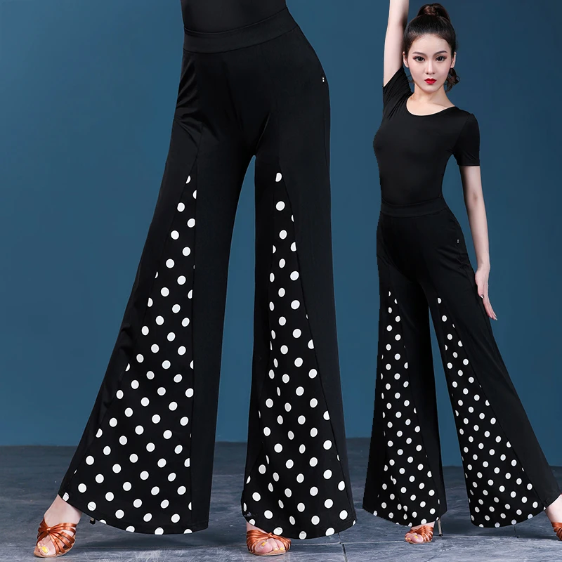 Платья для конкурса бальных танцев черные брюки латинский танец Практика одежда