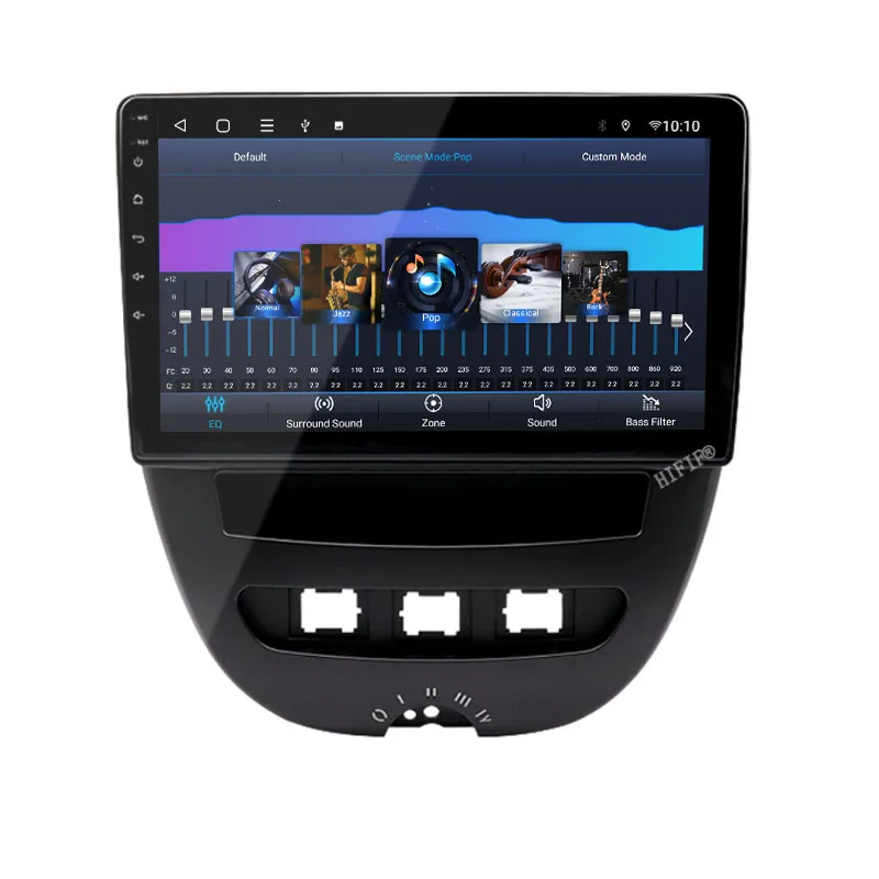 Carplay Android 11 Автомобильный мультимедийный видеоплеер для Peugeot 107 Toyota Aygo Citroen C1 2005-2014