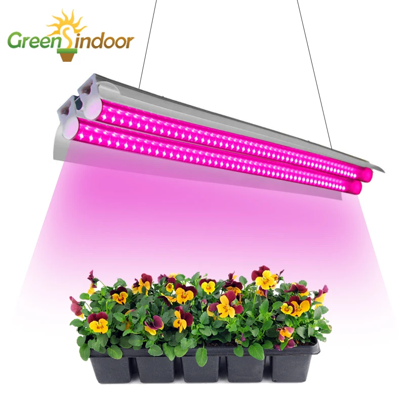 

Фитолампа полного спектра Greensindoor, 100 Вт, 50 см, Двухтрубная