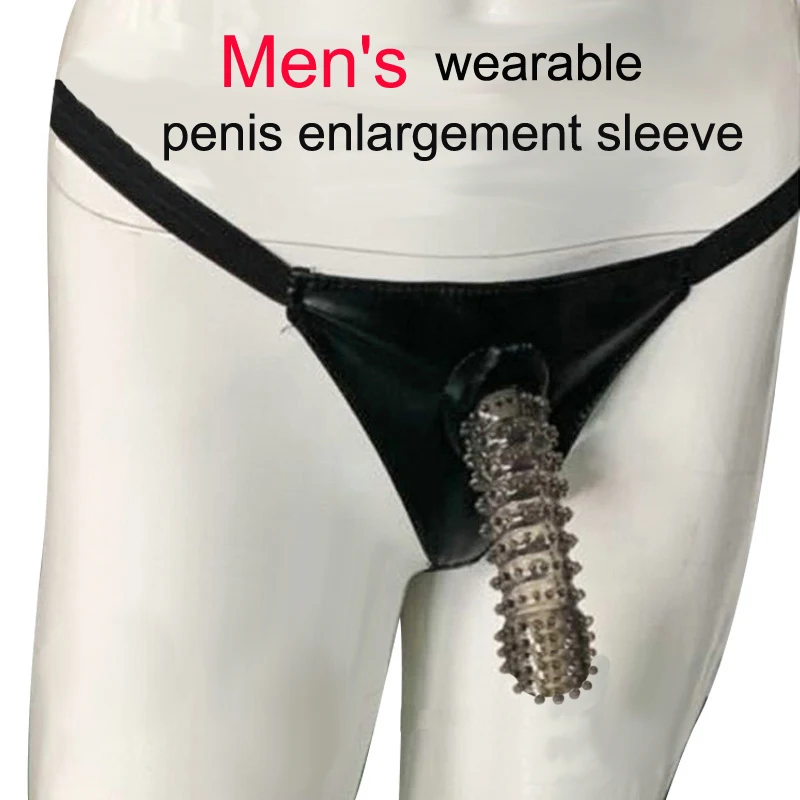 Многоразовые презервативы для увеличения пениса мужчин увеличитель интимные