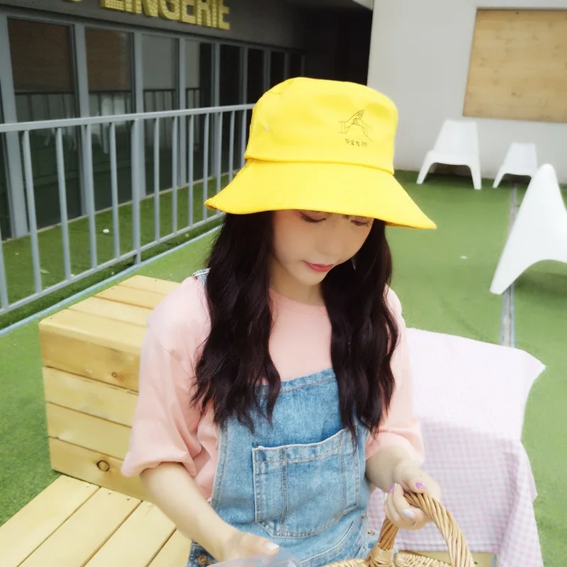 M & D модная летняя Панама с китайскими буквами в повседневном стиле для