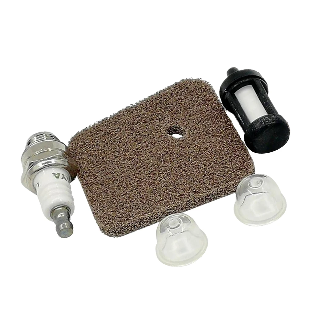 1 Set of Air Fuel Filter Spark Plug Replacement Kits for STIHL FS55R FS55RC KM55 HL45 KM55R | Дом и сад