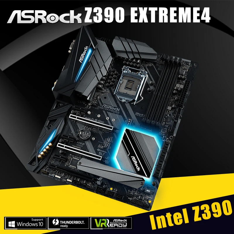 Preise NEUE ASRock Z390 Extreme4 Motherboard LGA 1151 IntelZ390 DDR4 64GB PCI-E 3,0 M.2 SATA III Interface USB 3,1 Desktop Mainboard