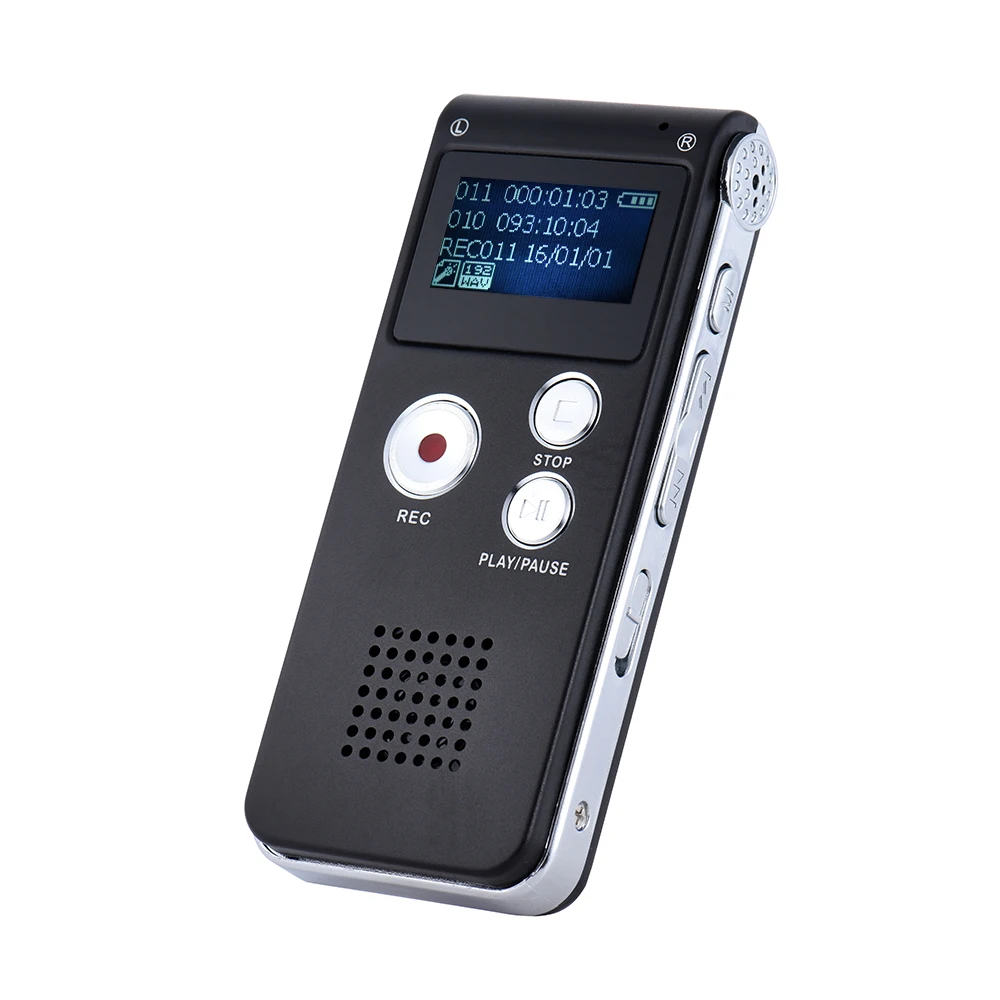 USB Professional SK-012 8GB Voice Recorder Dictaphone Digital Audio With WAV MP3 Player VAR Function Record |