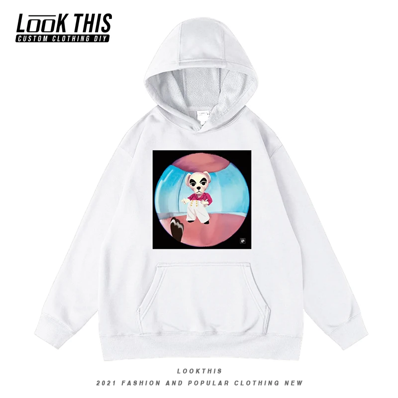 

Animal Crossing Hot Boy Girl Daily Cute Loose Hoodies Streetwear Sweatshirt Korean Style Children Clothes New Long Sleeve Hooded