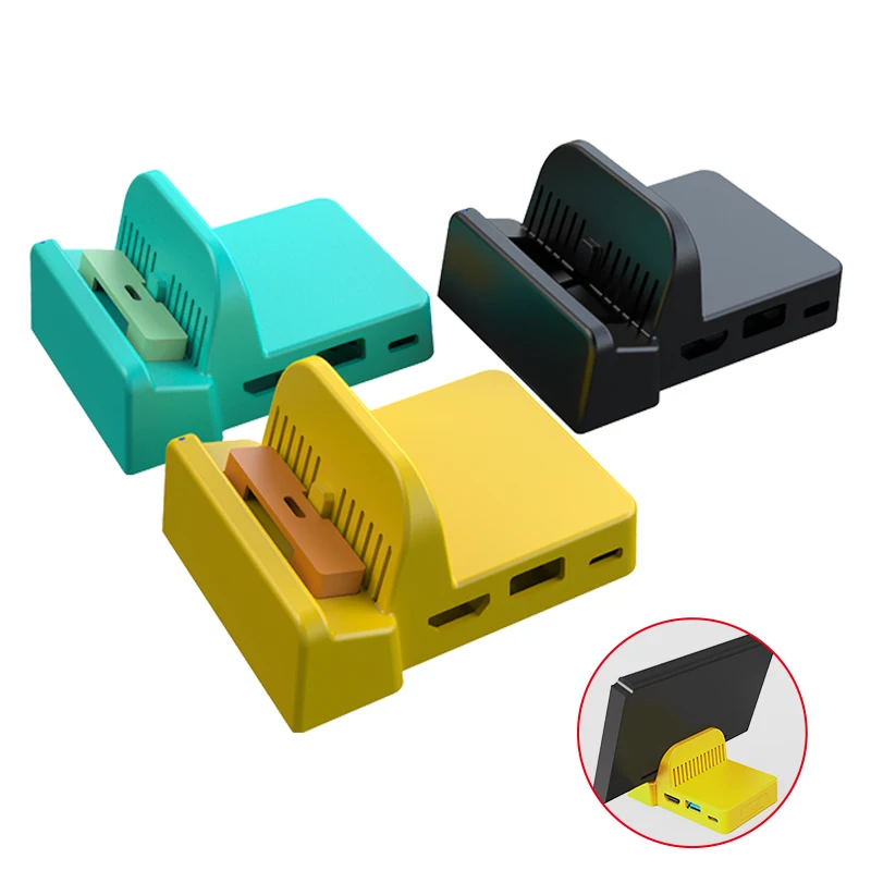 Портативный Замена док станция для чехол Nintendo Switch охлаждающая подставка DIY ModifieBase