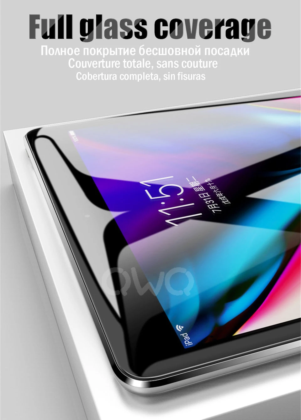 Закаленное стекло для Apple iPad 9,7 Pro Защитное стекло для экрана для iPad Mini4 3 2 1 iPad Air 2 полное покрытие стекло
