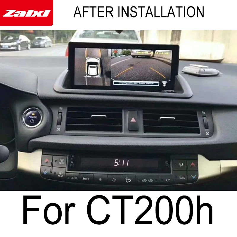 Автомобильные аксессуары для Android GPS Lexus CT200h 2011 ~ 2018 сенсорный Экран