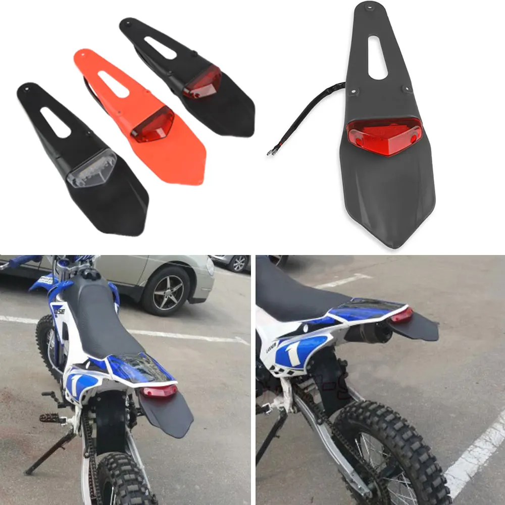 

Dirt Bike Rear Fender LED Stop Rear Tail Light For KAWASAKI KLX150BF KLX 150BF KLX150S KLX 150S KLX250 D-TRACKER 2008 2009-2016