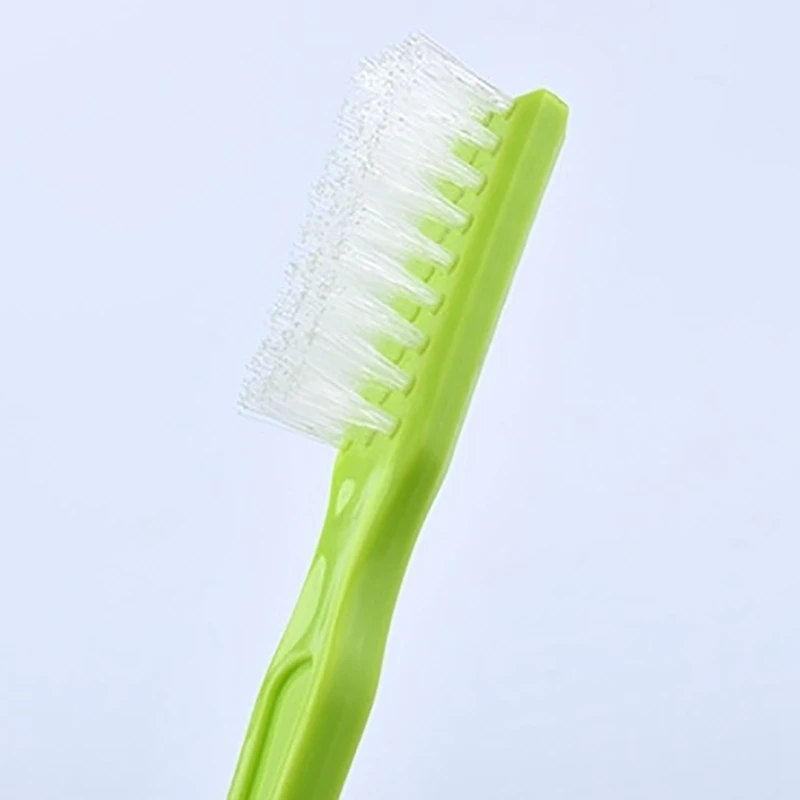 1PC Kitchen Cleaning Tool Nylon Brush For Small Appliance Double-End Receiver Brush Coffee Machine Brush Kitchen Accessories