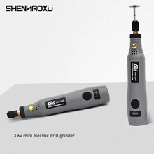 Mini Cordless Electric Drill Power Tools 3.6V Grinder Grinding Accessories Set  Wireless Engraving Cutting Pen  Dremel Home DIY