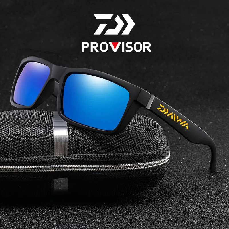 

Мужские солнцезащитные очки Daiwa, недорогие поляризационные очки в стиле ретро для рыбалки, походов и походов, 2019