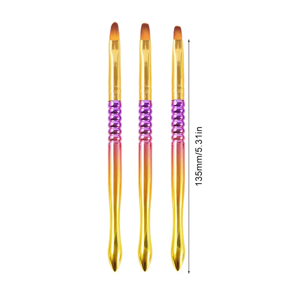 

Nail painting pen set Metal rod Nylon wool Aluminum pen bucket Painting flowers Edging Wire drawing pen