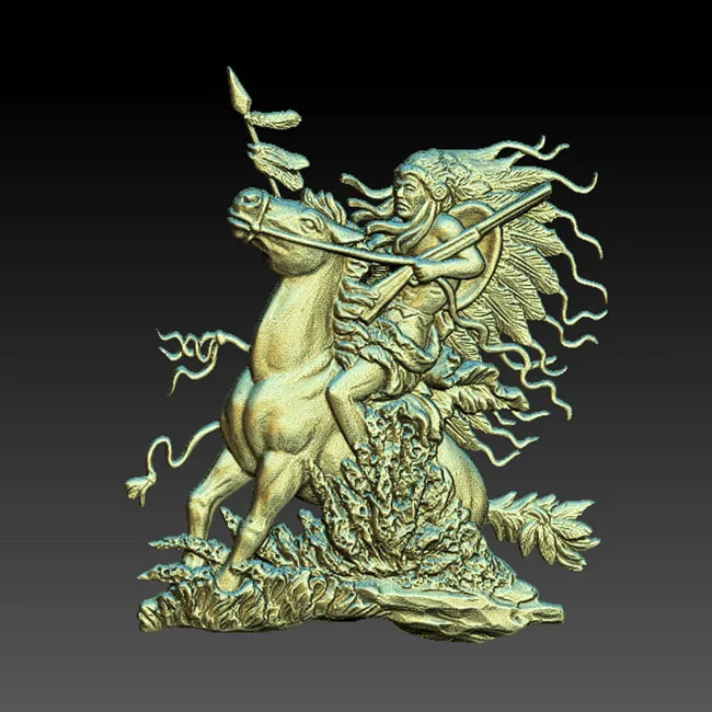 3D STL модель рельеф для ЧПУ-роутера гравировального 3D-принтера Artcam